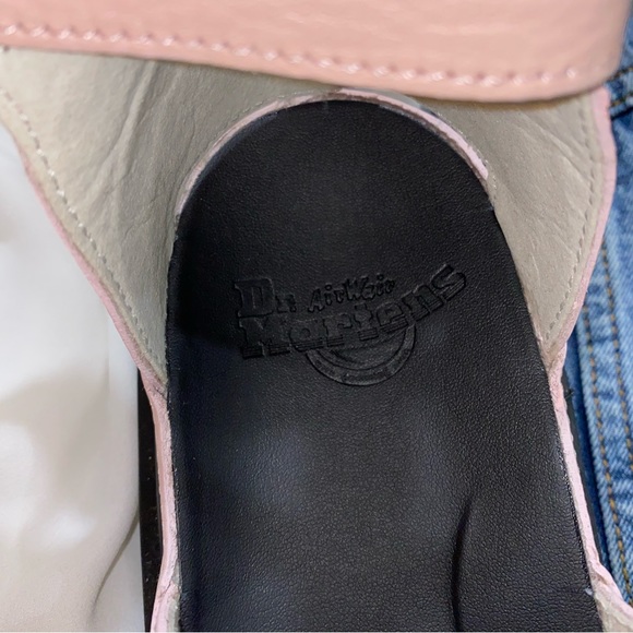 Pearl Pink Doc Marten Pisa Clarissa II Platform Pink Salt Metallic - Picture 12 of 15